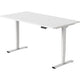 Bureau assis-debout euroseats blanc 800