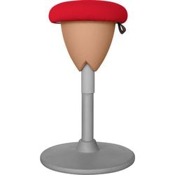 Tabouret assis-debout euroseats rouge 405