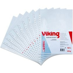 Sacs de présentation office depot a4 23 trous 80 microns transparent pack 50 pièces