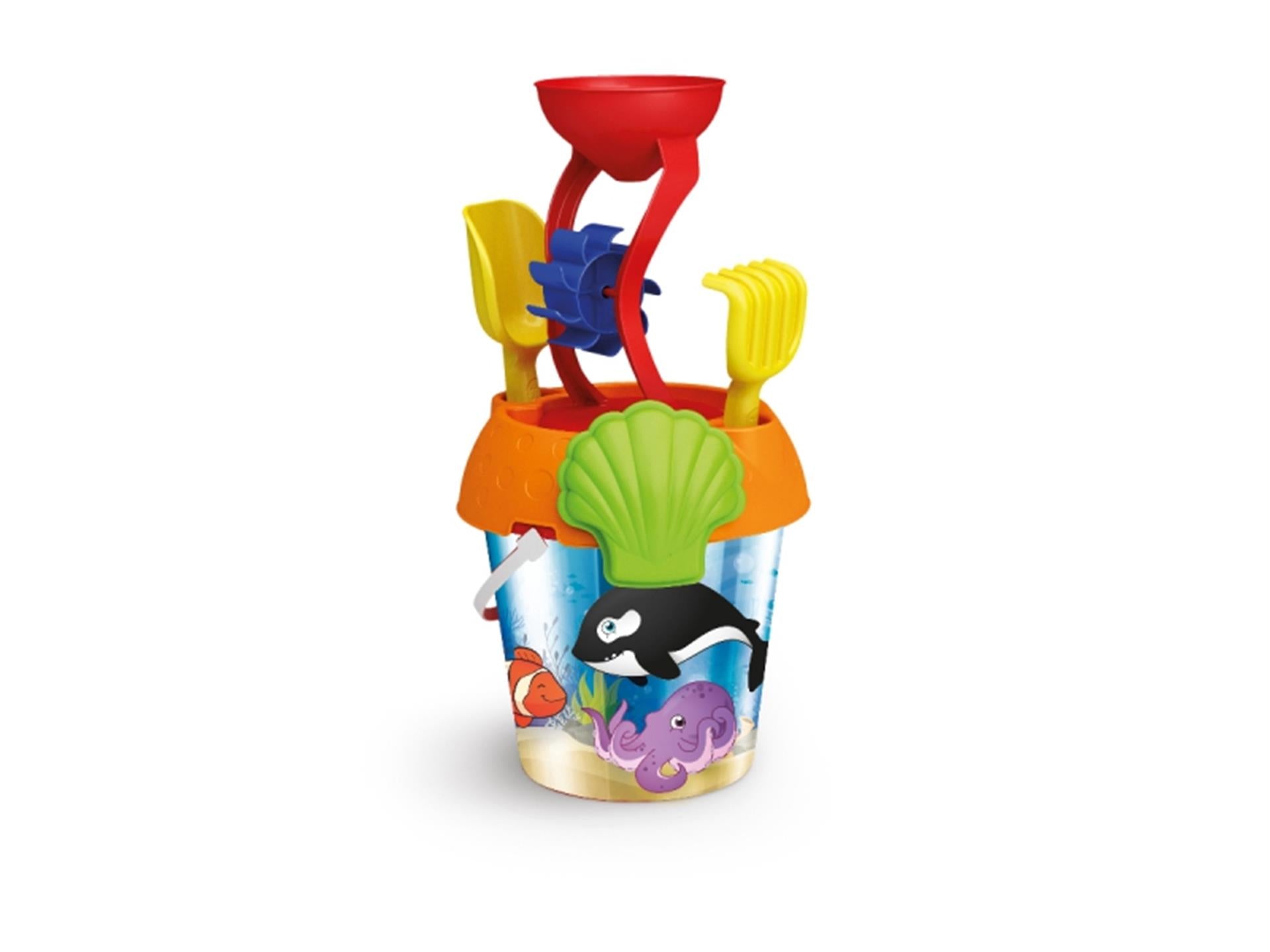 Set seau Adriatique pêche holographique + sablier