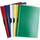 Dossier à clips niceday a4 pp 30 feuilles assortiment de couleurs 25 pièces