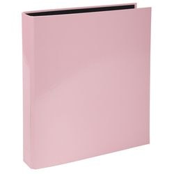 Classeur à anneaux exacompta aquarelle 54566e carton recouvert de pâte pellique rose