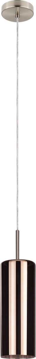 Eglo selvino - suspension - E27 - ø 10 cm - verre cuivré