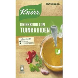 Bouillon à boire knorr herbes du jardin 80 pièces