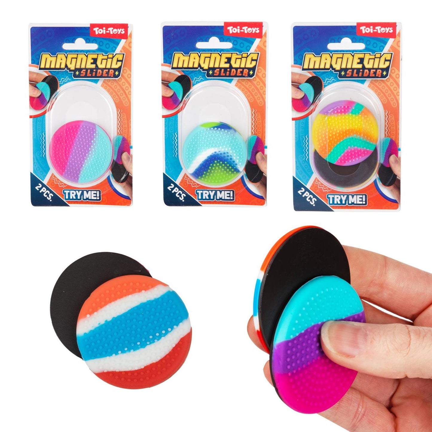 Disques magnétiques Toi-toys, 2 pcs.