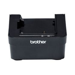 Chargeur de batterie à emplacement unique noir