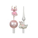 Decoris pic ballerine cygne verre 29cm