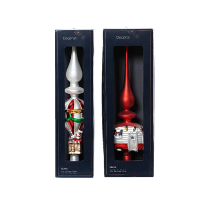 Decoris Peak caravane montgolfière verre 31cm