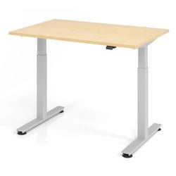 Bureau assis-debout Bach Hammerer Bureau assis-debout Hammerer vxmst mélamine érable