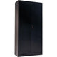 Armoire à portes battantes eurosseats noir 900 (l) x 400 (p) x 1 850 (h) mm