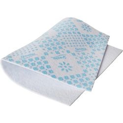 Tapis égouttoir bleu blanc spontex decorado