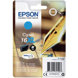 Cartouche d'encre cyan Epson 16xl