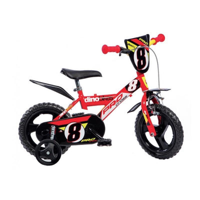 Dino Cross 12 pouces 21 cm garçons piquant le noir rouge