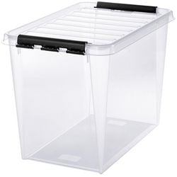 Boîte de rangement smartstore classic transparente 590 mm x 390 mm x 430 mm