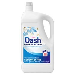 Détergent dash 2en1 lot p'tit 4.995l 111wm
