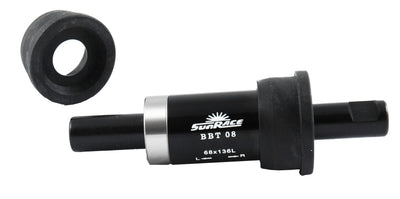 Sunrace ø38 136mm Boîtes de pédalier - Avec clé
