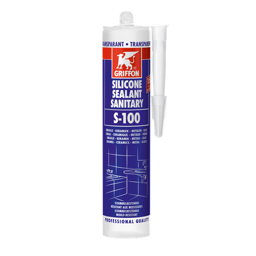 Mastic silicone Griffon s-100 transparent 310ml