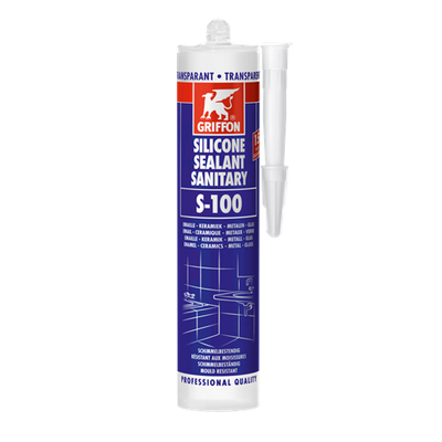 Mastic silicone Griffon s-100 transparent 310ml