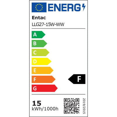 Lampe LED Entac E27 15W 3000K WW 1340lm