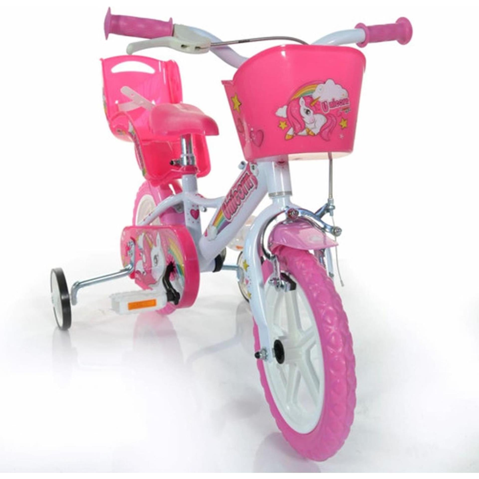 Vélo enfant Dino licorne 12 pouces