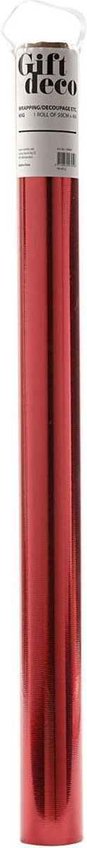 Papier cadeau Creativ company, l: 50 cm, 65 gr, rouge, 4 m 1 rouleau
