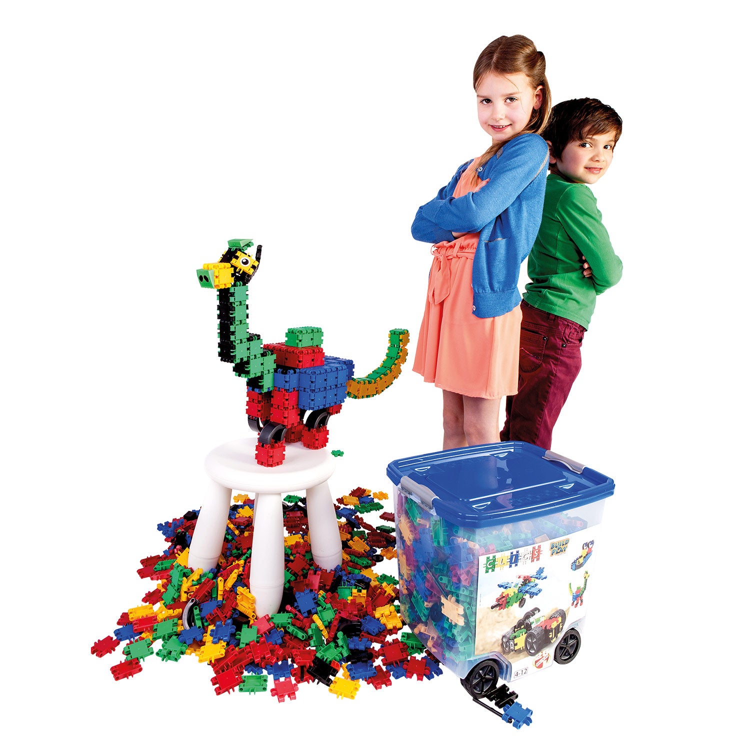 CLICS ROLBOX BUILTS BLOCKS - Ensemble de construction 25in1