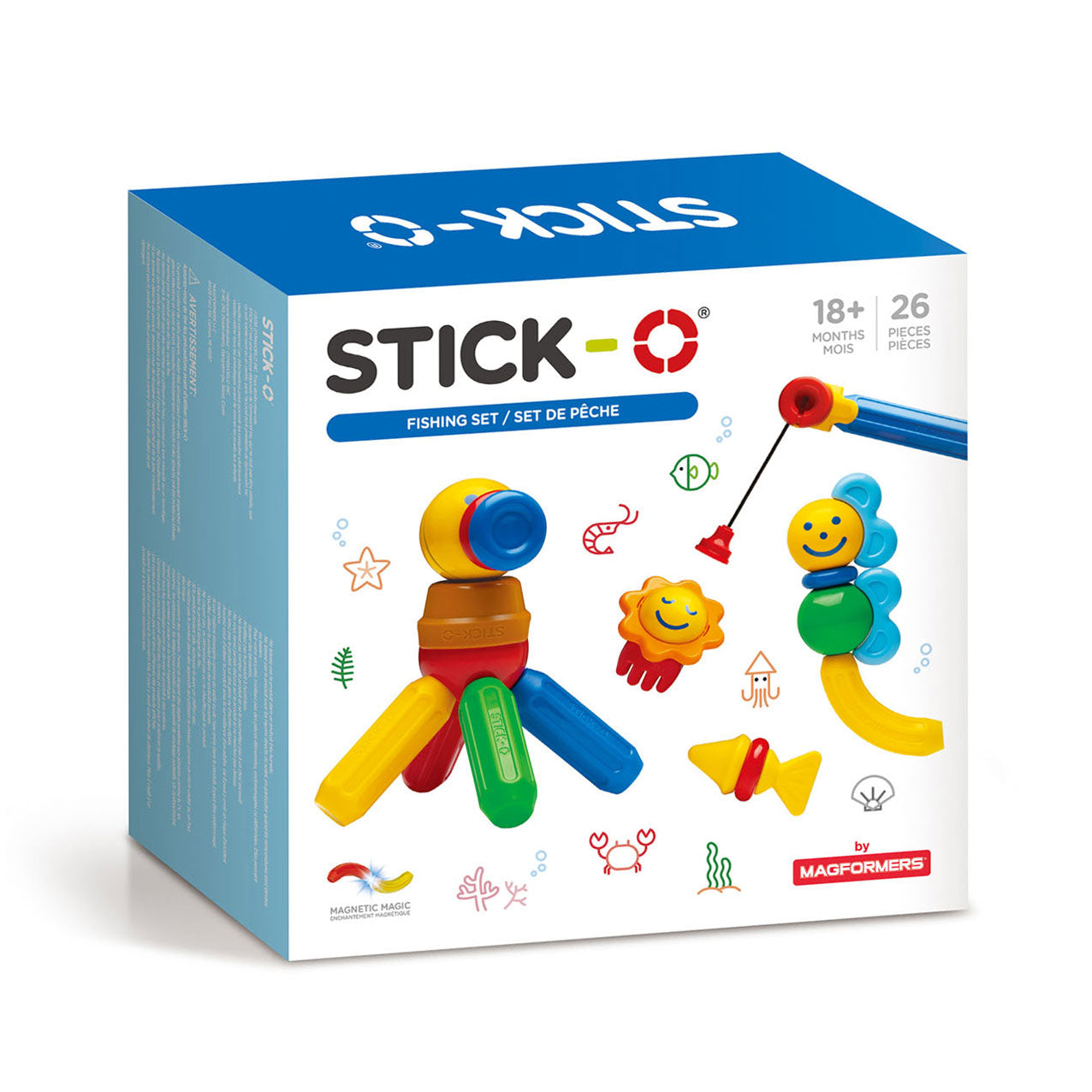 Ensemble de pêche Stick-O, 26dlg.