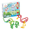 Spaghettez 3d Art Flexible Building Todds, 70dlg.