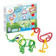 Spaghettez 3d Art Flexible Building Todds, 70dlg.