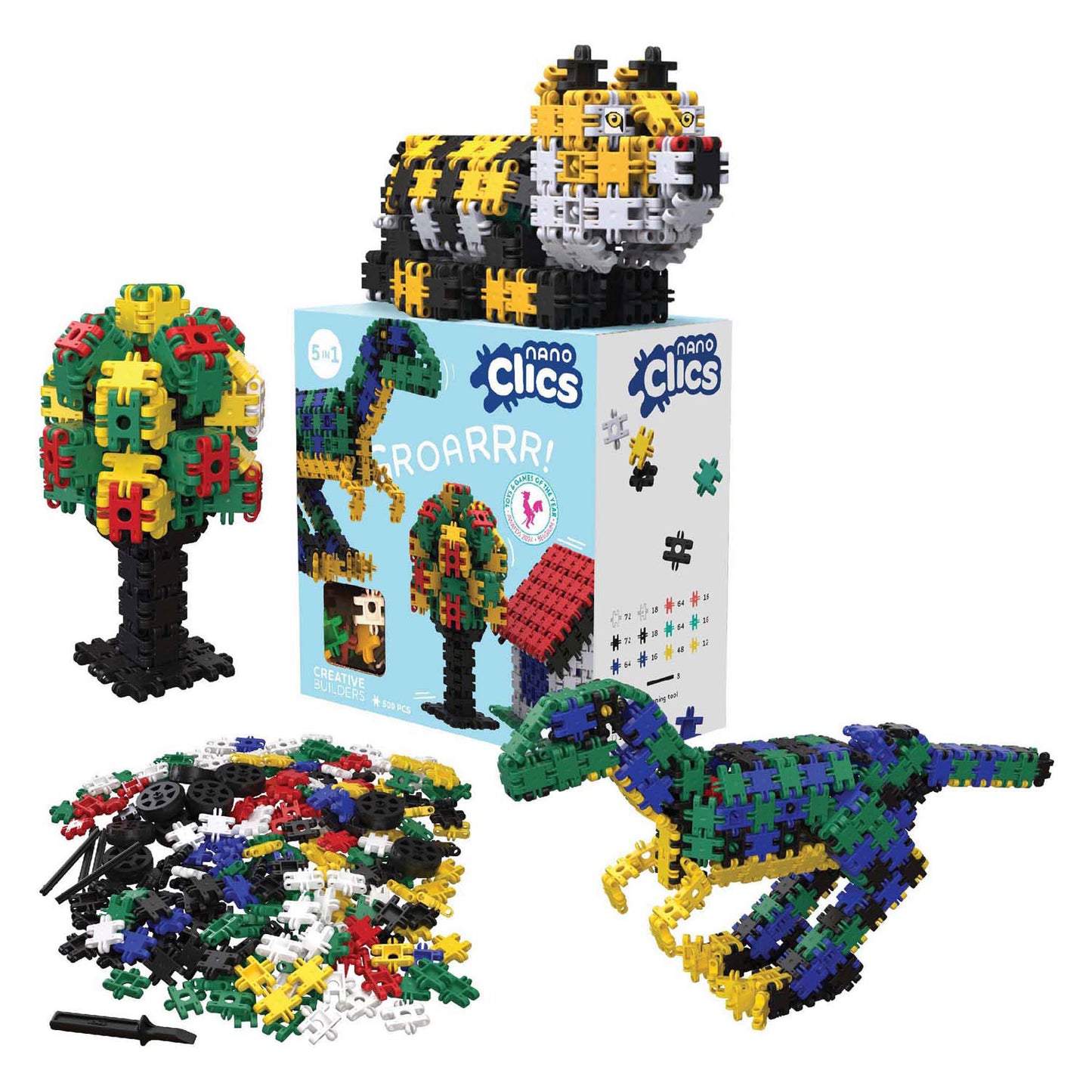 Clics Nano Builders, 500dlg.