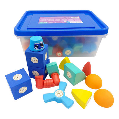 Blocs de mousse magnétique Blockaroo, 60 pcs.