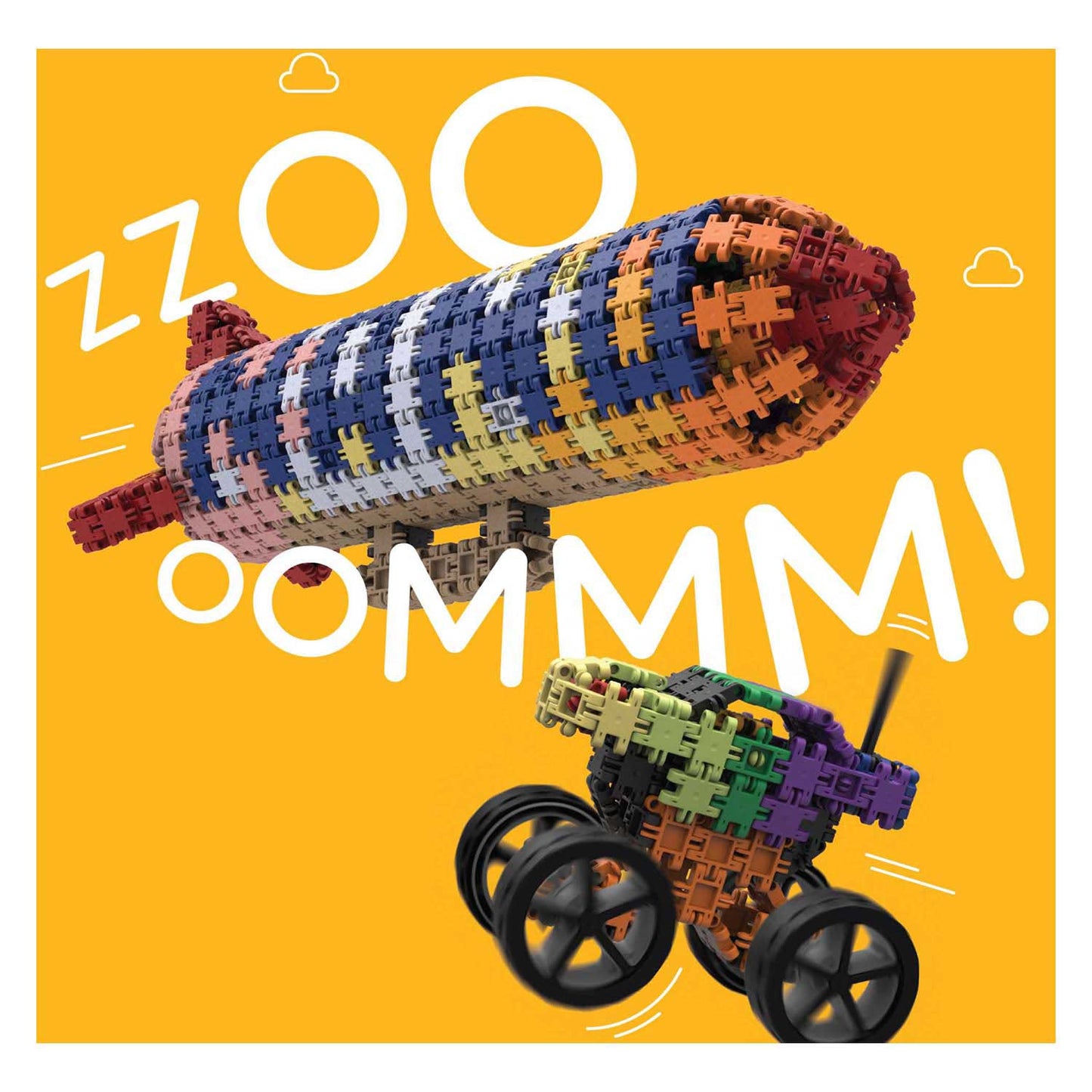 Clics nano - jeu de construction de constructeurs créatifs - 1000 pcs.