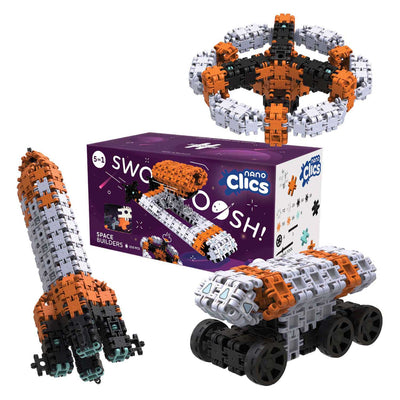 Clics nano - jeu de construction space builders - 250 pièces.