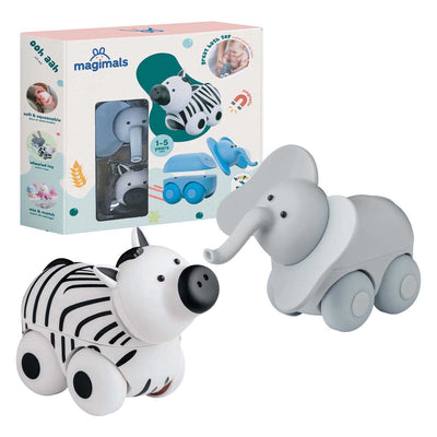 Boîte safari à roulettes Clics magimals - 6 pcs.