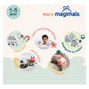 Boîte safari à roulettes Clics magimals - 6 pcs.