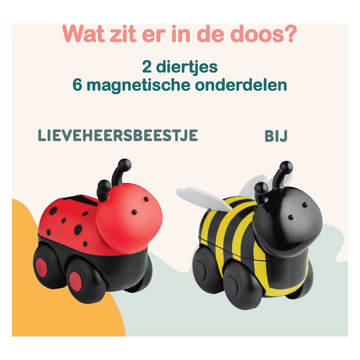 Boîte à insectes Wheely Clics Magimals - 6 pcs.