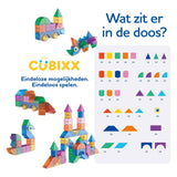Jouets de construction magnétiques Cubixx - 64 pièces. - afbeelding 2