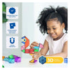 Jouets de construction magnétiques Cubixx - 64 pièces.