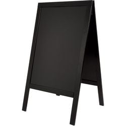 Panneau de signalisation noir, déflecteur pacb-135-blk