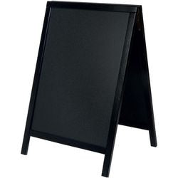 Panneau de signalisation noir, déflecteur pacb-85-blk