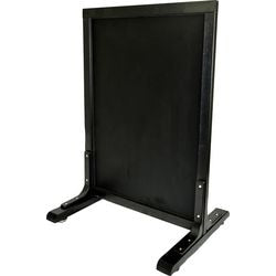 Panneau de signalisation noir pscb-120-blk, déflecteur