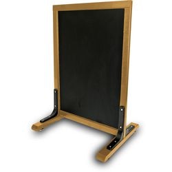 Panneau de signalisation deflecto marron 560 mm x 450 mm x 810 mm