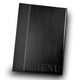 Porte-cartes de menu noir mc-dxa4-blk deflecto