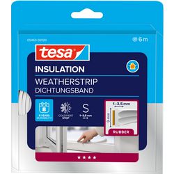 Tesa Tour Strap E Profil 6m x 1,0-3,5 mm blanc