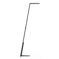 Lampadaire Luctra sur pied batterie noire 298 x 245 x 1 390 mm