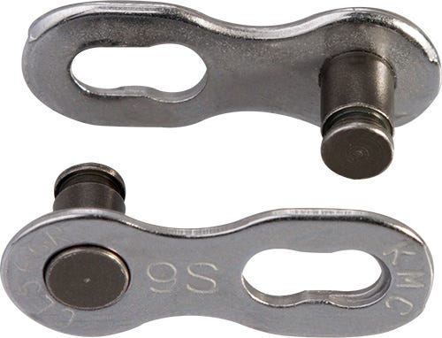 KMC Chain Link X9 1 2x11 128 - Argent