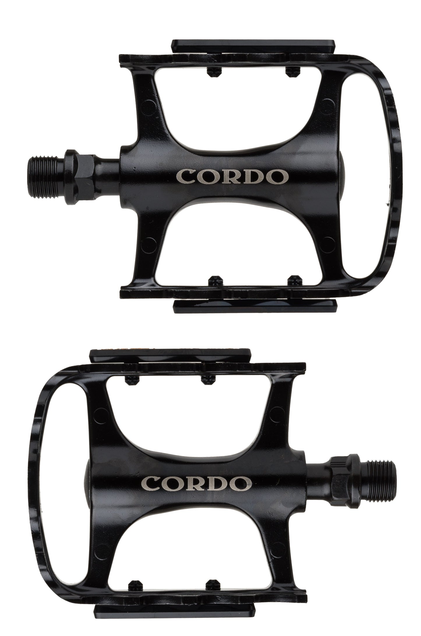 Cordo pédale trekking aluminium noir