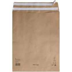 Sac d'expédition l bande adhésive à soufflet 90 g m² 200 pièces
