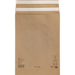 Sac d'expédition xs bande adhésive à soufflet 100 g m² 250 pièces