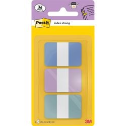 Index multicolores 139,7 mm x 69,85 mm x 0,7 mm
